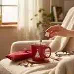 Kırmızı Aşkı Lavanta Göz yastıklı Hediye Seti