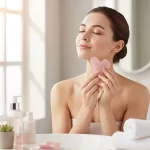 Pembe Kuvars Gua Sha - Görsel 2