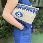 Nazar Göz Clutch Çanta
