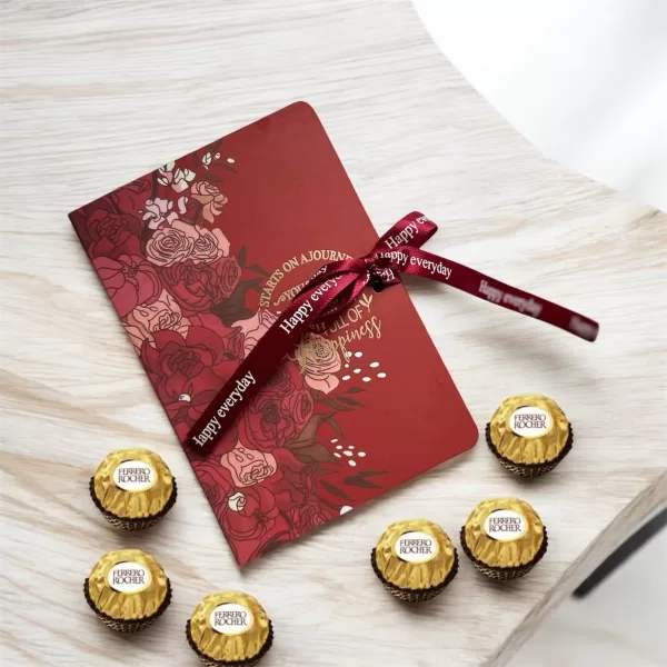 Kırmızı Kutusunda Ferrero Rocher Çikolata - Görsel 2