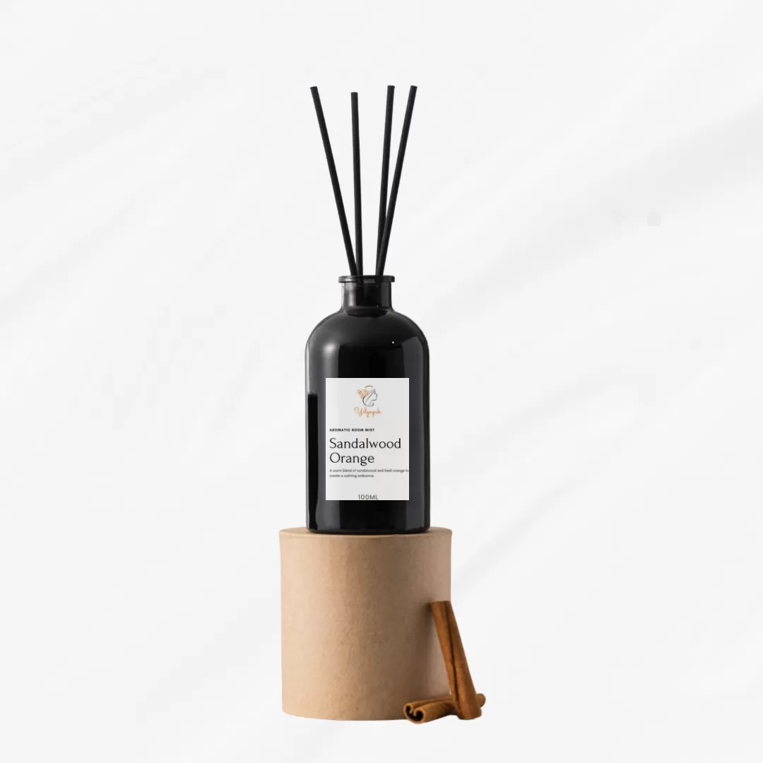 soy candle Oda Kokusu Sandalwood Orange - Görsel 1