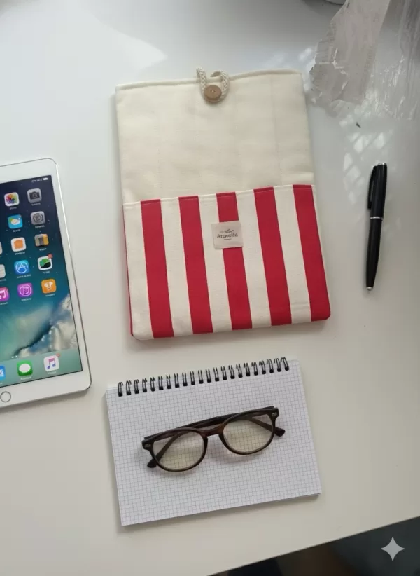 Tablet Kılıfı Kırmızı - Görsel 4