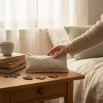 Lavanta Yoga Göz Yastığı Doğal Keten