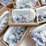 Nedime hediye seti mavi