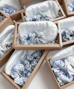 Nedime hediye seti mavi